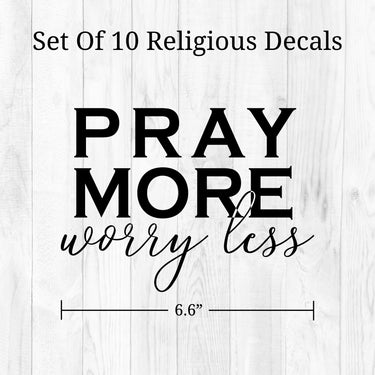Religious Mirror Decals